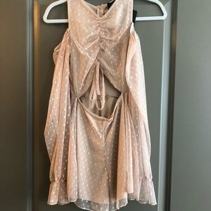 PrettyLittleThing Pink Romper